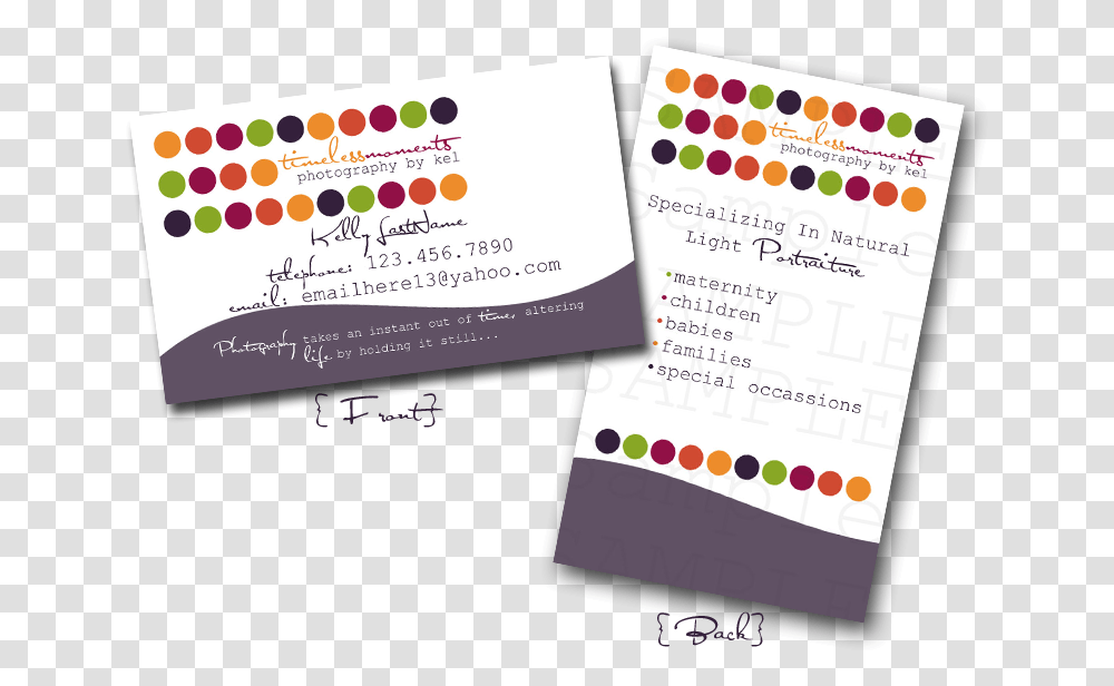 Photography, Paper, Business Card, Flyer Transparent Png