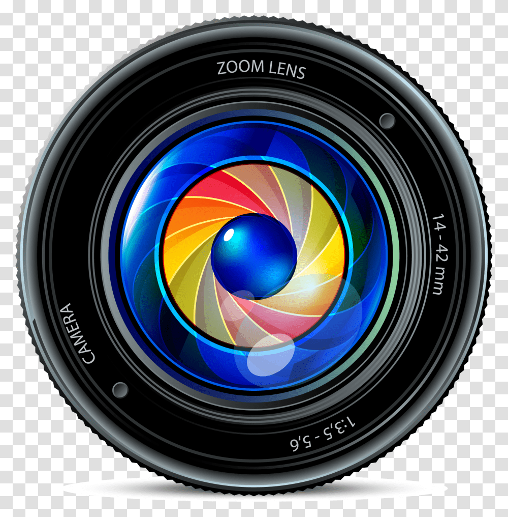 Photography Vector Camera Lens Images, Electronics Transparent Png