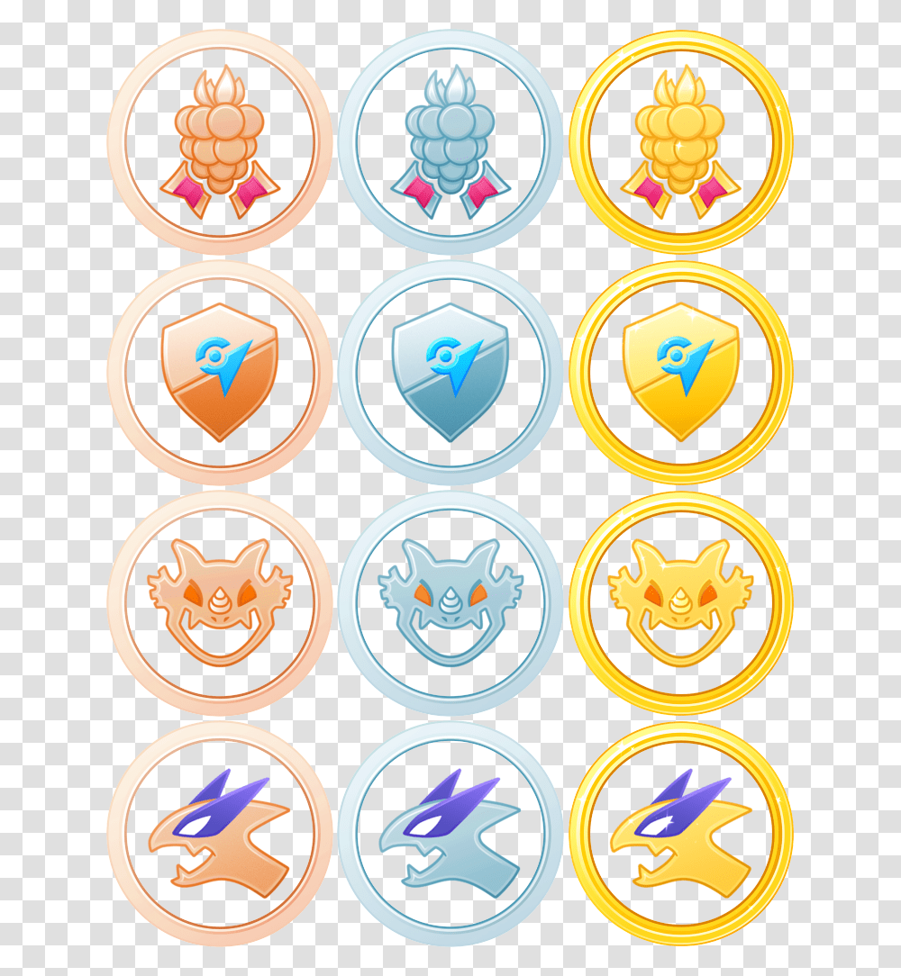 Photonew Raid Medals Pokemon Go Medals List, Logo, Label Transparent Png