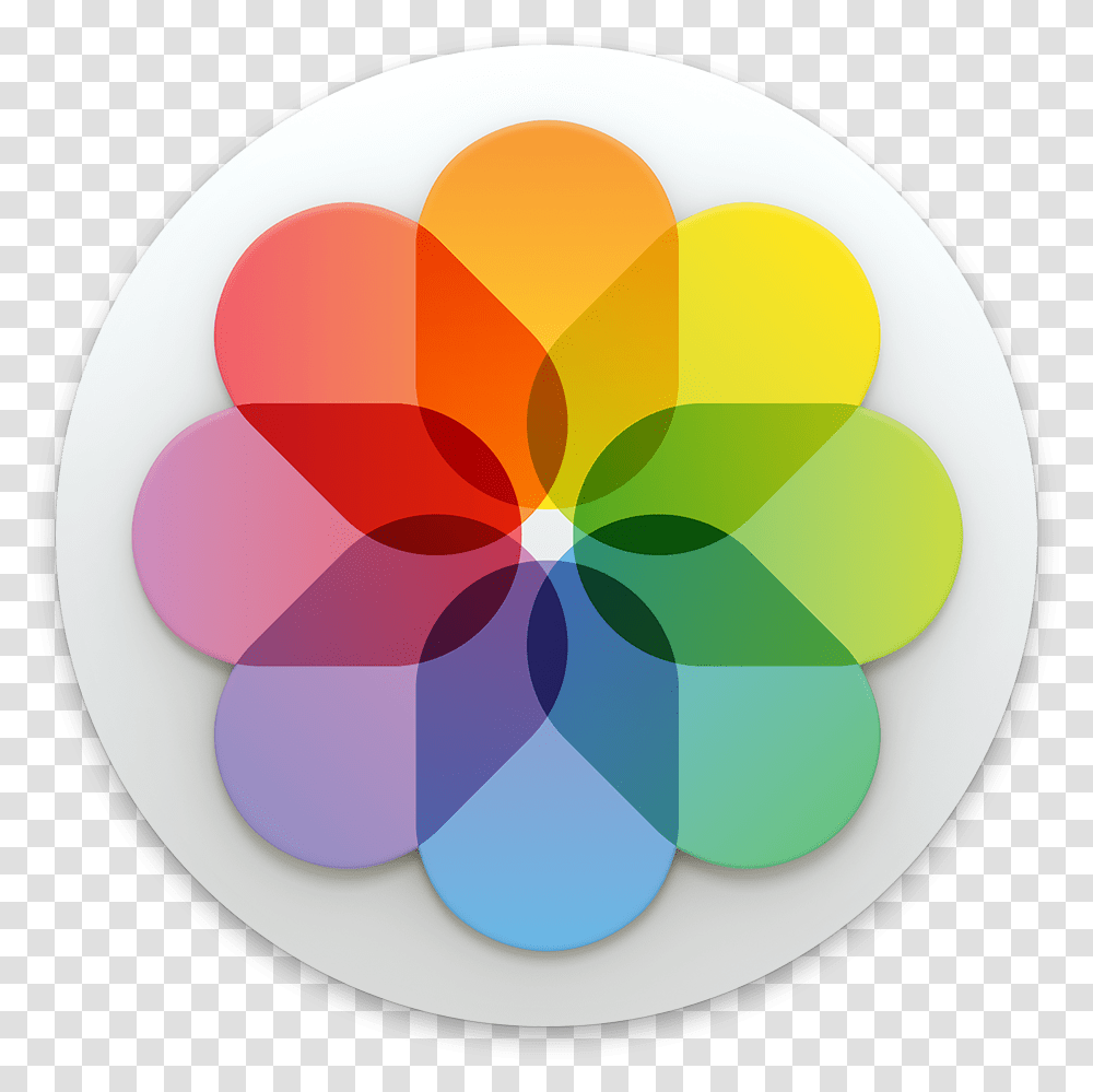 Photos For Mac Icon Apple Fotos App Logo, Graphics, Art, Soccer Ball, Team Transparent Png