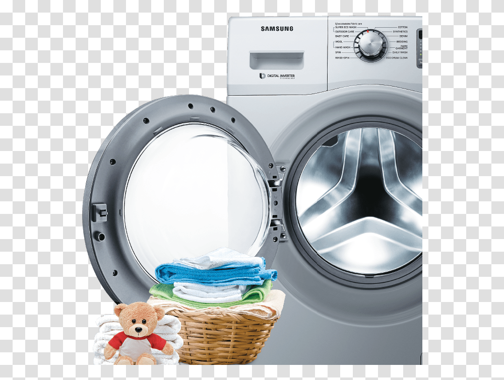 Photos Of Washing Machine Samsung Washing Machine Front Load 6kg Model India, Laundry, Appliance, Dryer, Washer Transparent Png