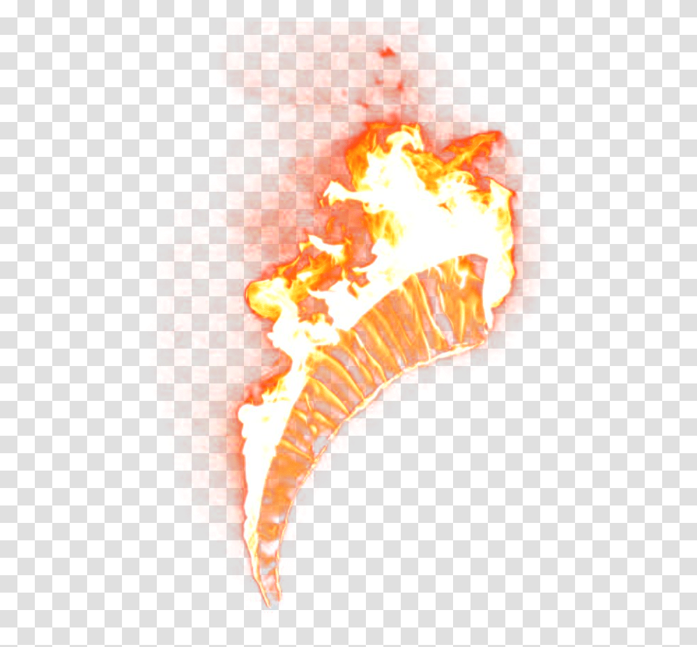 Photoscape Fire Effects Effect Of Fire Full Size Blade Effect, Bonfire, Flame, Peel, Light Transparent Png
