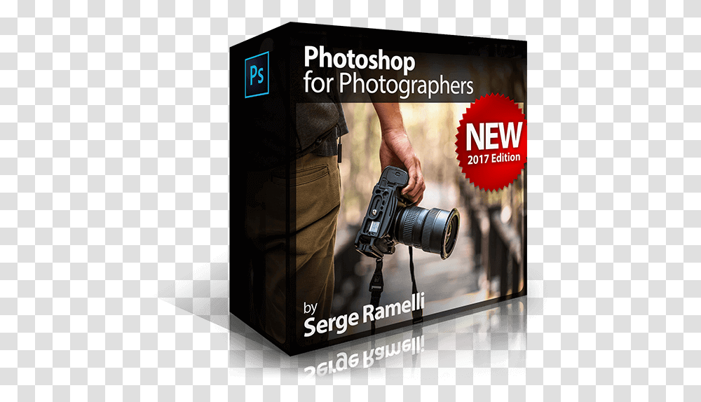 Photoshop For Photographers, Camera, Electronics, Person, Poster Transparent Png