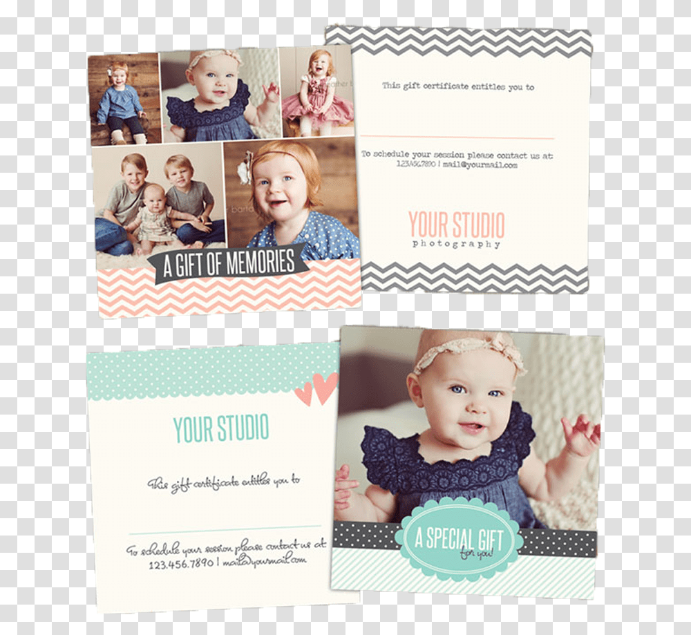 Photoshop Template Gift Card, Poster, Advertisement, Flyer, Paper Transparent Png