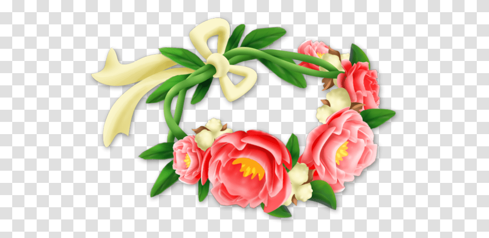 Photoshop Vector Black And White Library Flower Crown Artificial Flower, Plant, Blossom, Anther, Flower Arrangement Transparent Png
