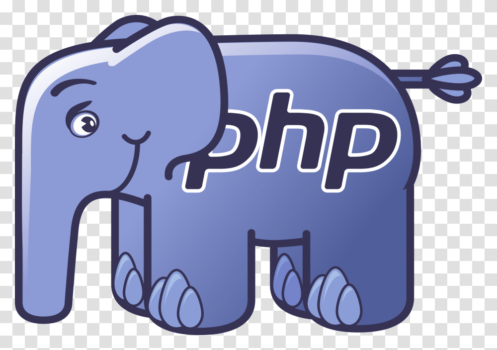 Php Elephant Logo Svg, Mammal, Animal, Screen Transparent Png