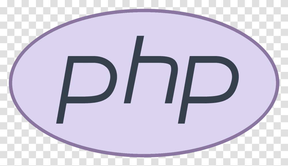 Php Logo Icon, Label, Oval Transparent Png