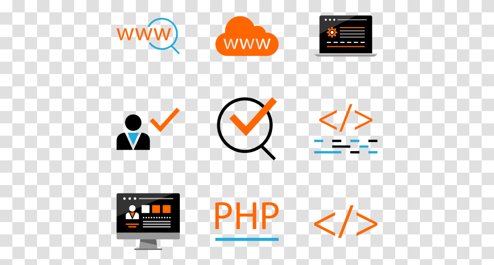 Php Vector Web Web Languages Background, Number, Alphabet Transparent Png