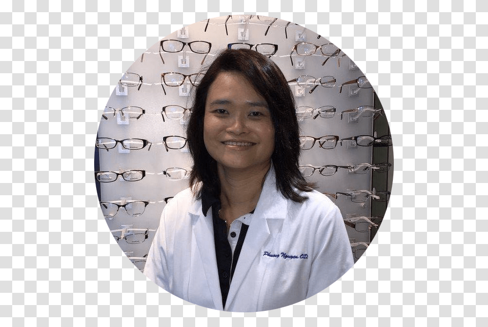 Phuong Nguyen Eye Doctor In El Paso Tx White Coat, Apparel, Person, Human Transparent Png