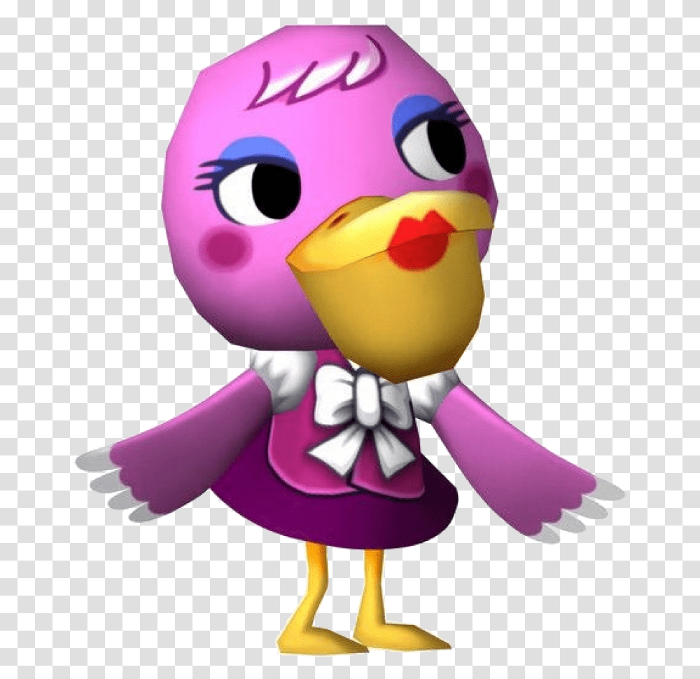 Phyllis Animal Crossing Wild World, Toy, Pac Man, Bird Transparent Png