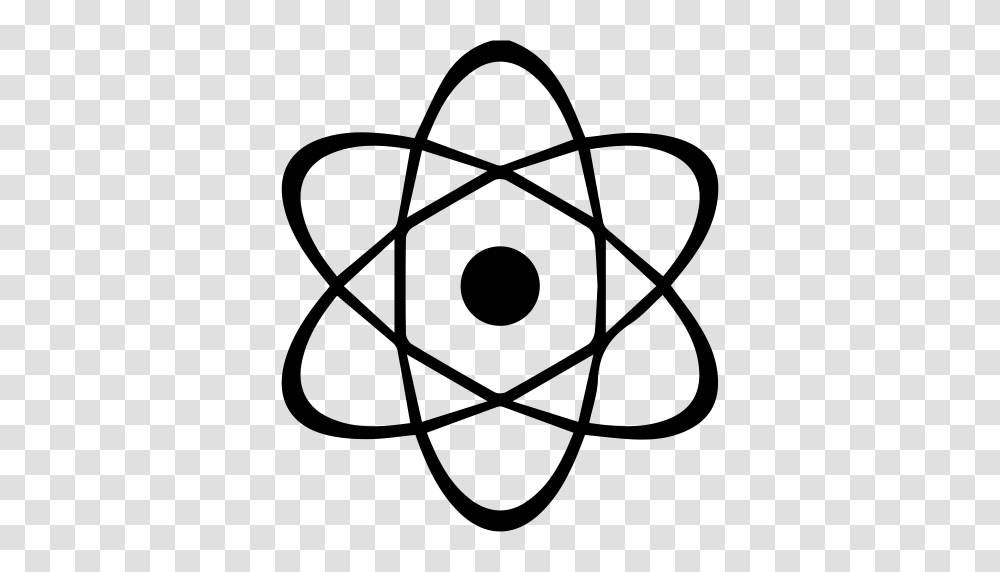 Physical Atom Atom Atomic Icon With And Vector Format, Gray, World Of Warcraft Transparent Png