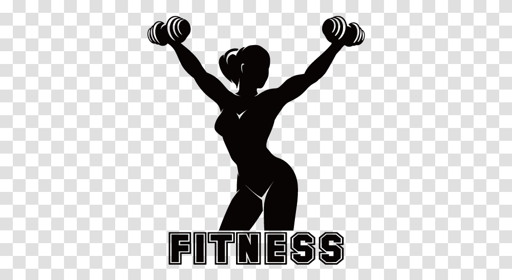 Physical Fitness Fitness Centre Silhouette Woman Fitness Silhouette, Back, Person, Arm, Leisure Activities Transparent Png