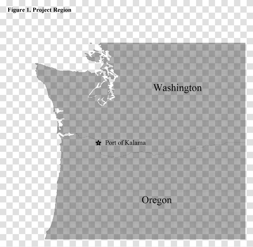 Physical Map Of Washington State, Pillow, Cushion Transparent Png