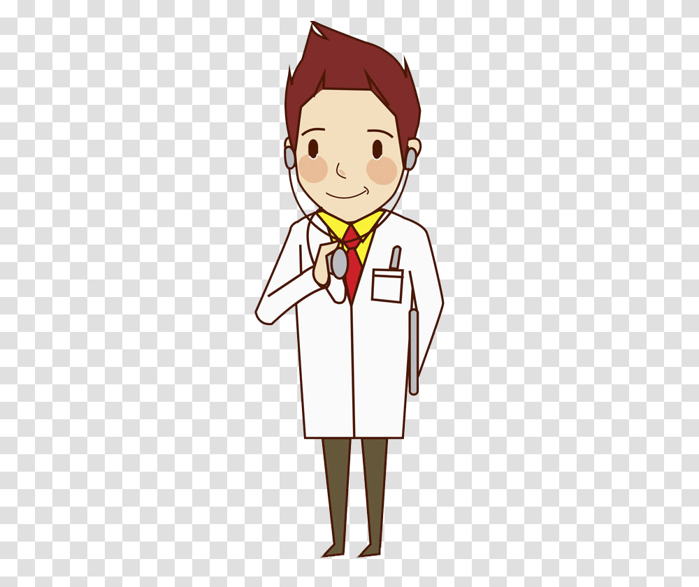 Physician Cartoon Clip Art, Apparel, Lab Coat, Person Transparent Png
