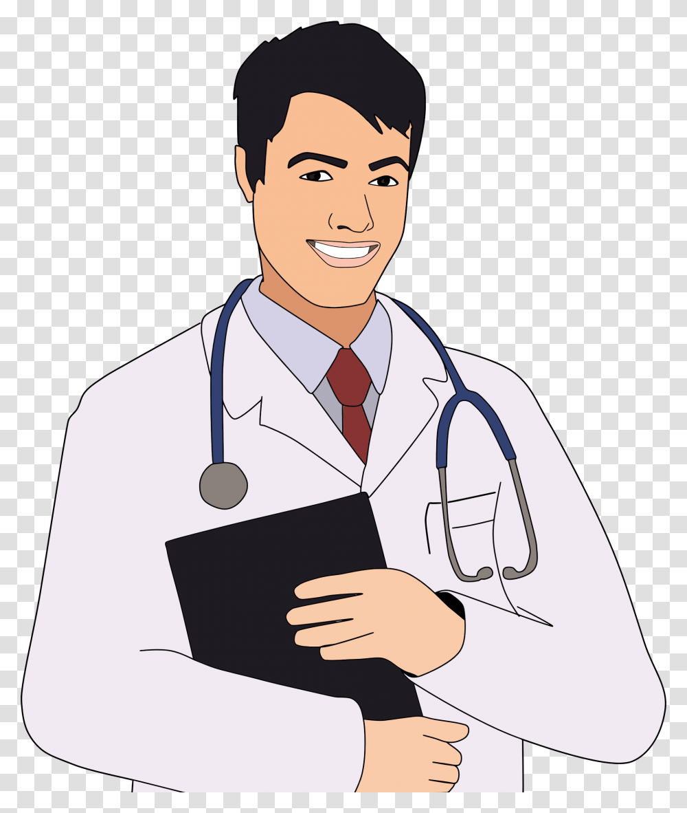 Physician Clip Art Clip Art Picture Of Doctor, Apparel, Person, Human Transparent Png