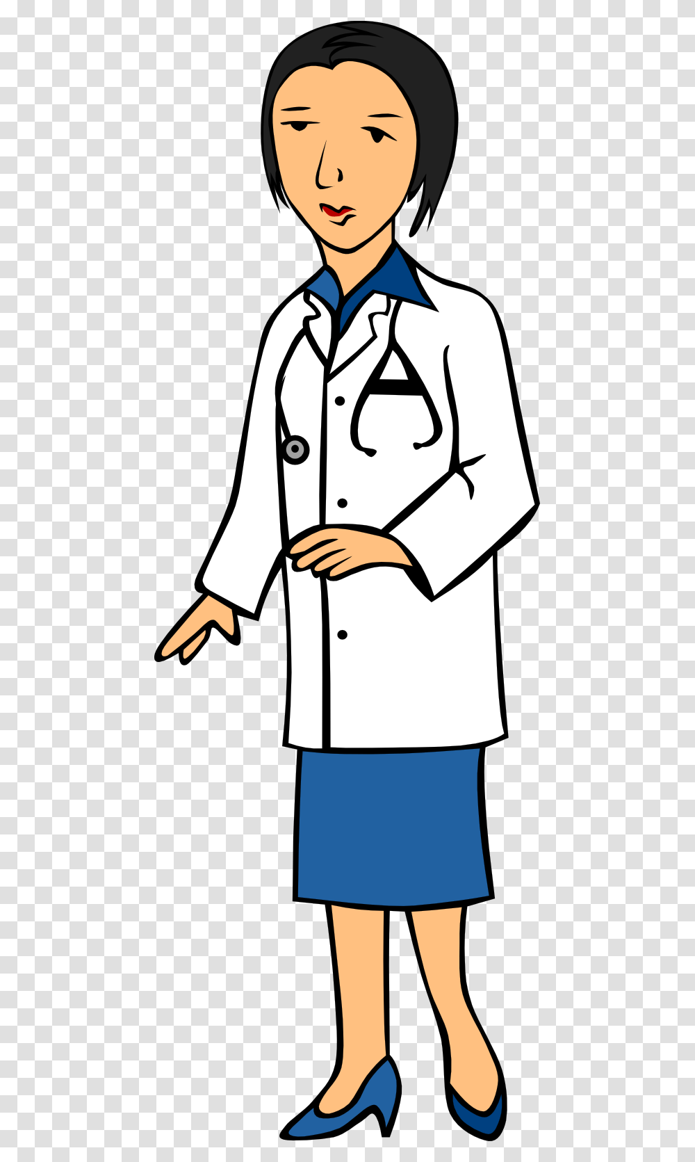 Physician Clipart, Person, Human, Apparel Transparent Png