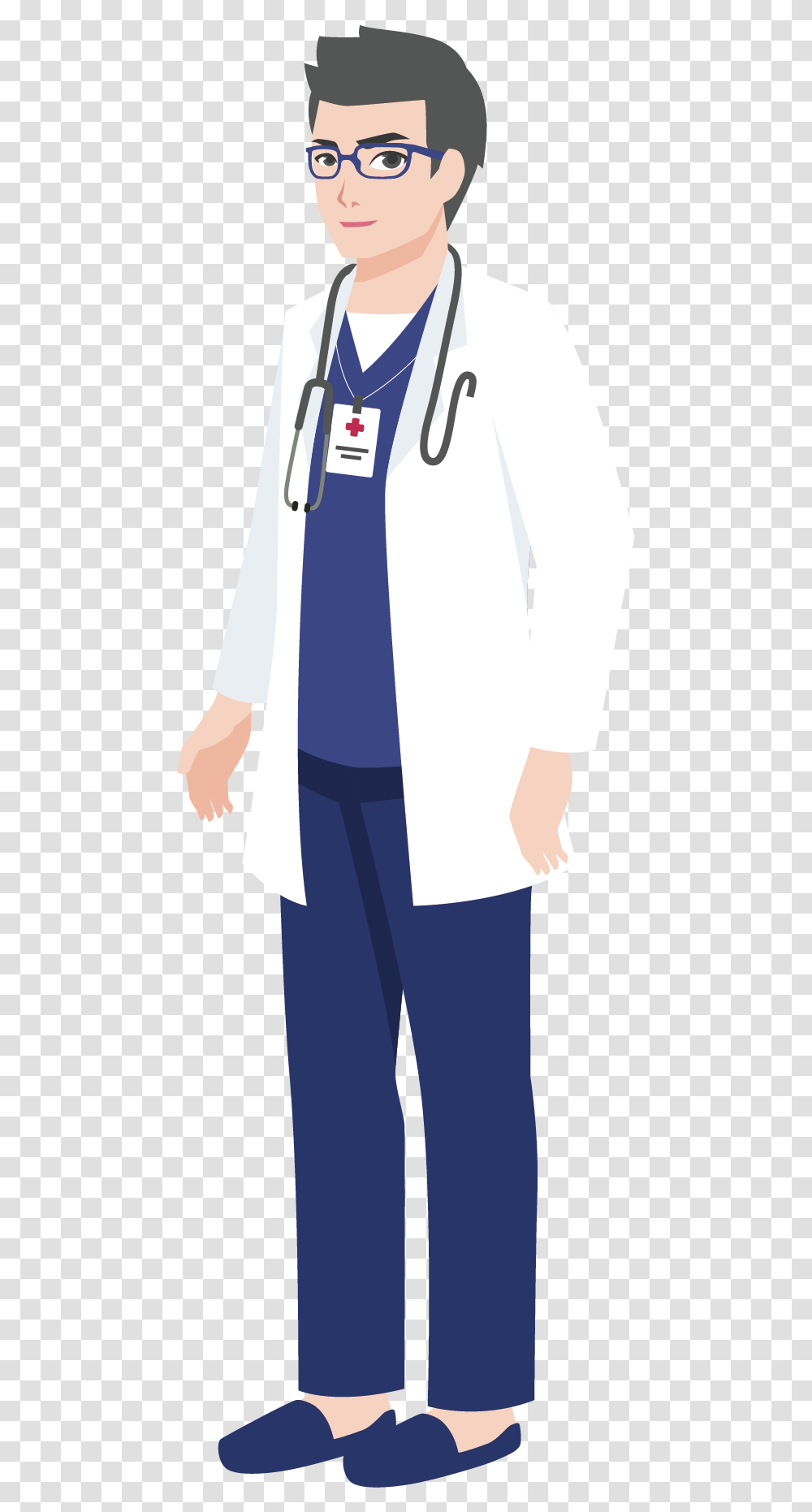 Physician University Cartoon Illustration Doctor Free Doctor Anime Clipart, Lab Coat, Sleeve, Pants Transparent Png