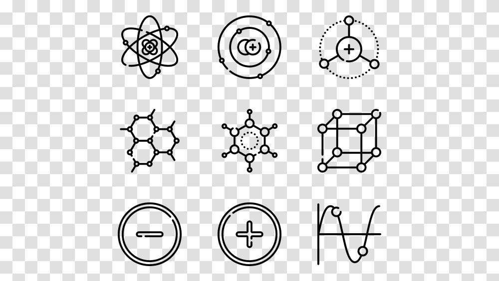 Physics Thin Icons, Gray, World Of Warcraft Transparent Png