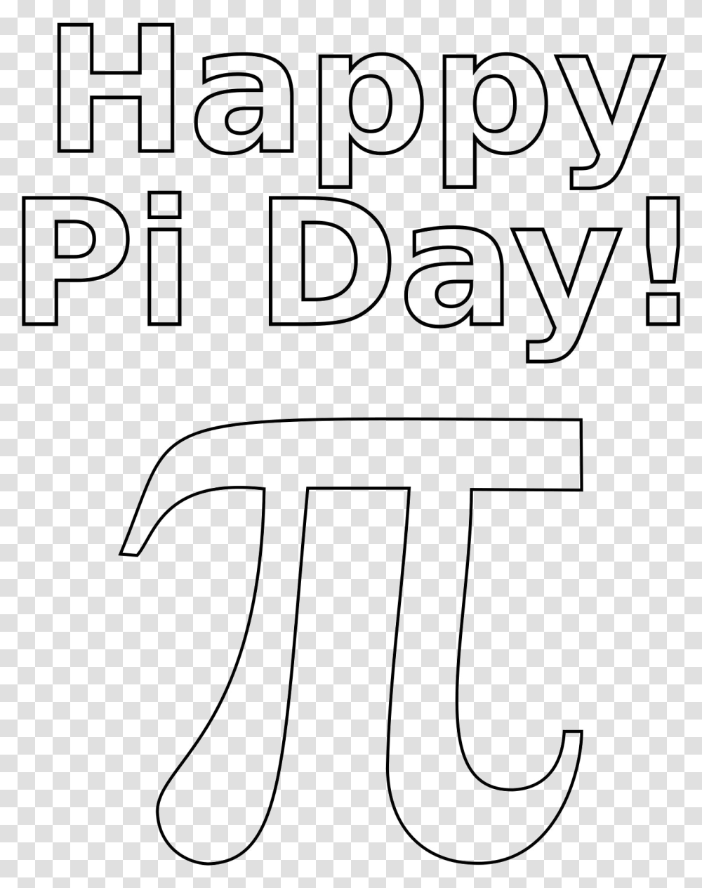 Pi Day Image Calligraphy, Alphabet, Label, Number Transparent Png