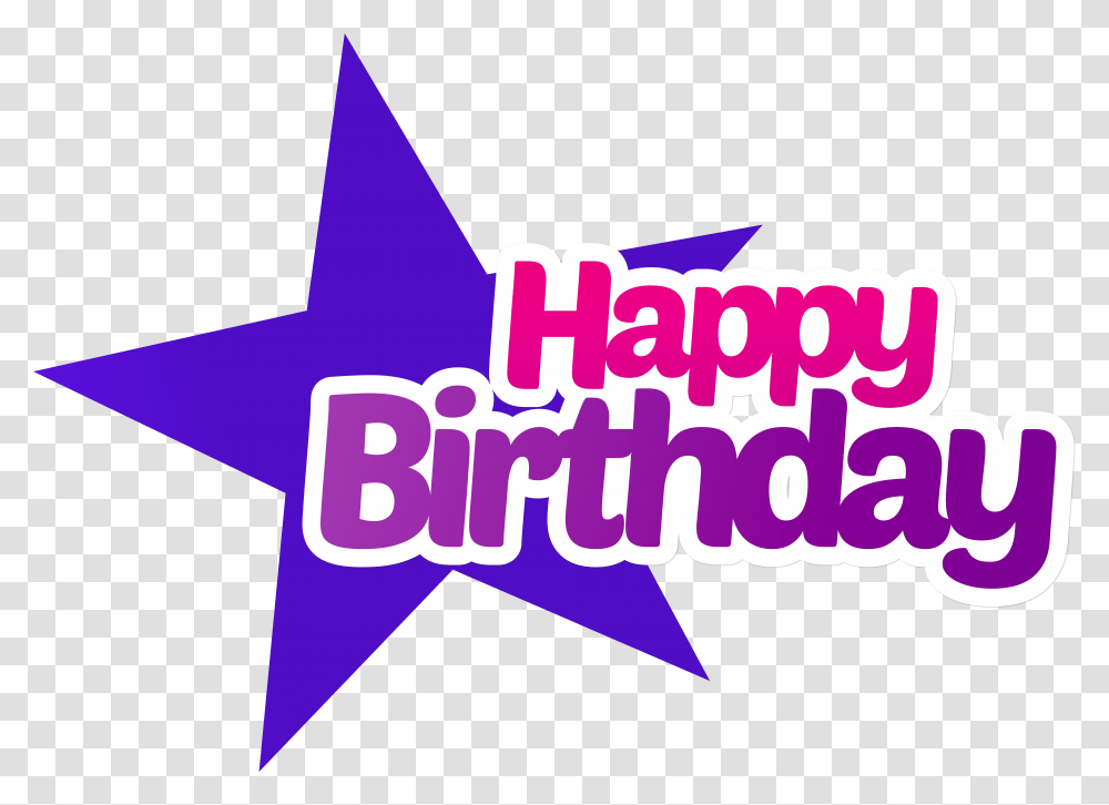 Piano Clipart Happy Birthday Piano Happy Birthday Purple Transparente, Star Symbol Transparent Png