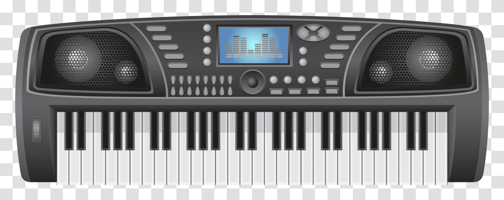 Piano Clipart Keyboard Casio Synthesizer Clipart, Electronics Transparent Png