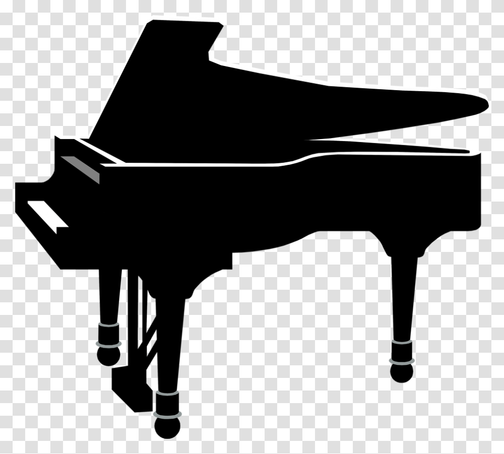 Piano Clipart White Background, Musical Instrument, Brass Section, Horn Transparent Png