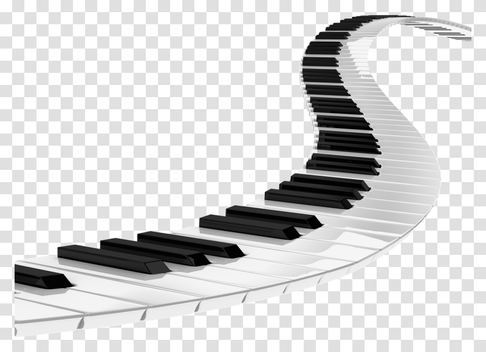 Piano, Furniture, Staircase, Electronics, Keyboard Transparent Png