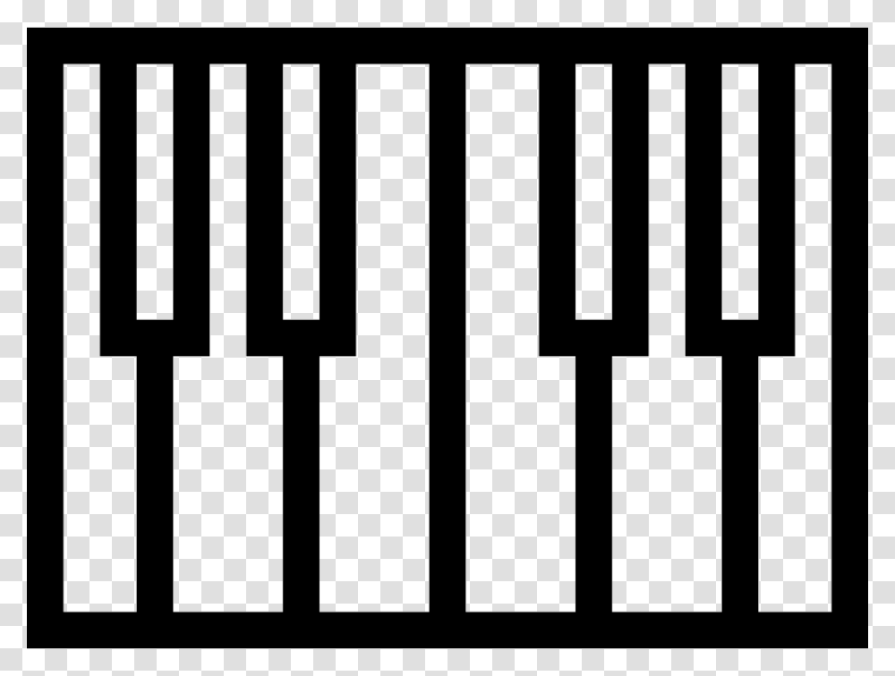 Piano Keyboard Icon Free Download, Fork, Cutlery, Rug, Road Transparent Png
