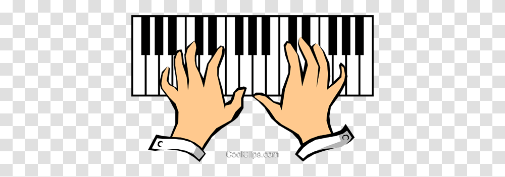 Piano Keyboards Royalty Free Vector Clip Art Illustration, Electronics Transparent Png