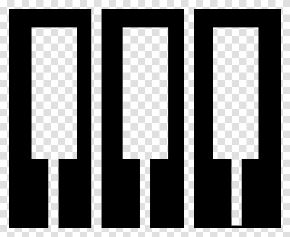 Piano Keys Icon, Fork, Cutlery, Rug, Prison Transparent Png