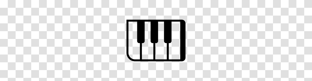 Piano Keys Icons Noun Project, Gray, World Of Warcraft Transparent Png