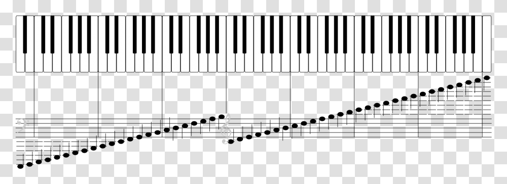 Piano Notes All Piano Keys And Notes, Electronics Transparent Png