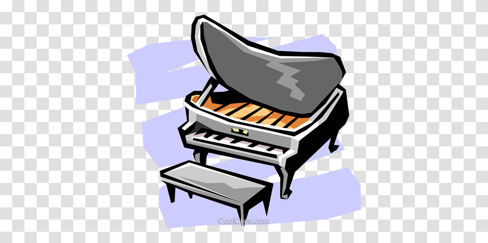 Piano Royalty Free Vector Clip Art Illustration, Chair, Furniture, Leisure Activities, Musical Instrument Transparent Png