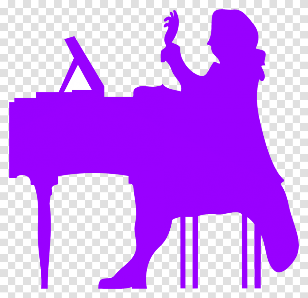 Piano Silhouette Cliparts, Mammal, Animal, Crowd Transparent Png