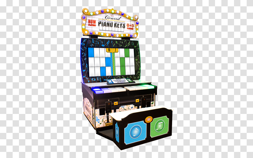 Piano Tiles Arcade Machine, Gambling, Game, Slot Transparent Png