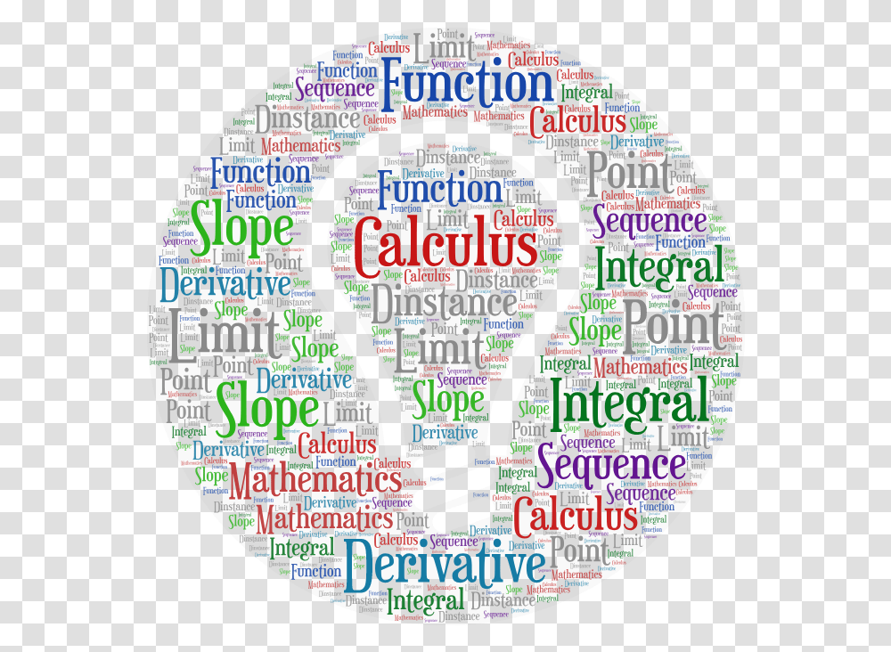 Pic Calculus Word Art, Label, Poster, Advertisement Transparent Png