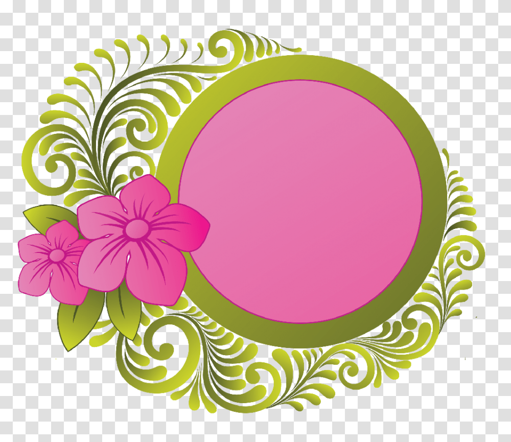 Pic Frame Art, Floral Design, Pattern, Painting Transparent Png