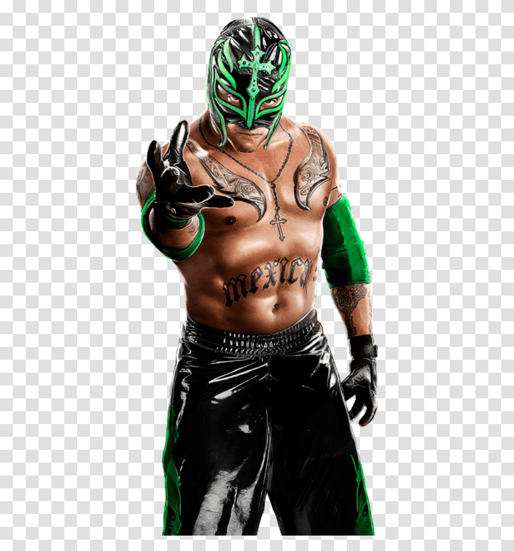 Pic Of Rey Mysterio, Skin, Person, Human, Tattoo Transparent Png