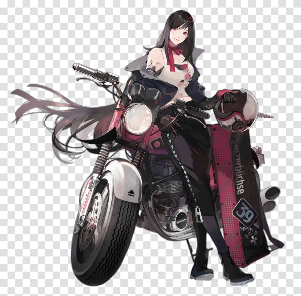 Pic Pzb39 1506 Pzb 39 Girls Frontline, Motorcycle, Vehicle, Transportation, Wheel Transparent Png