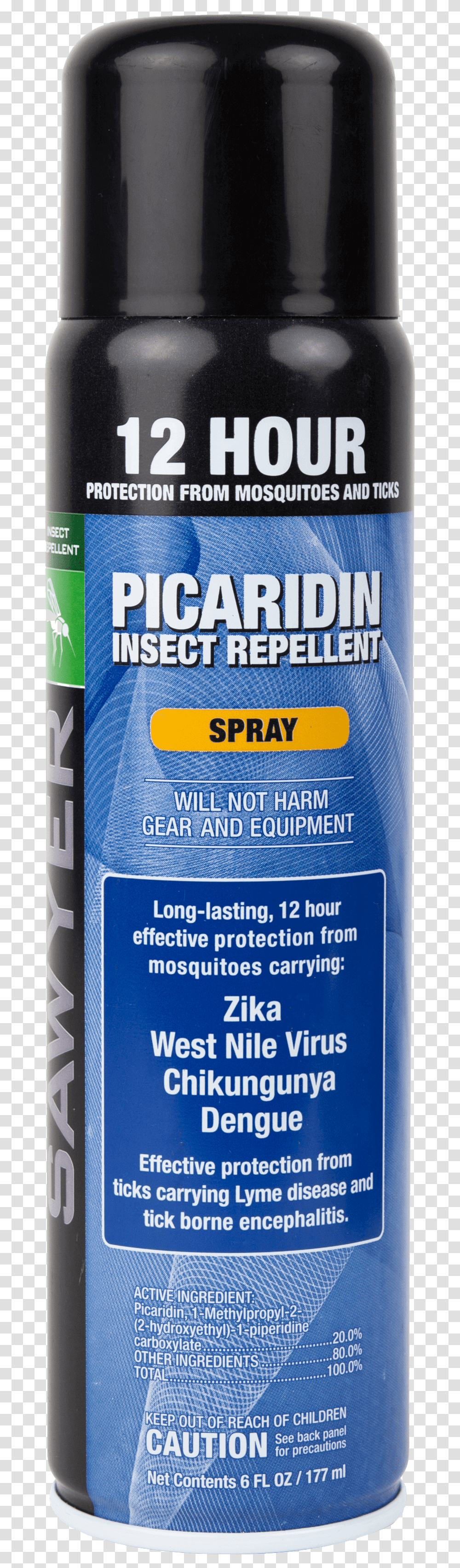 Picaridin Insect Repellent Sawyer Picaridin, Bottle, Cosmetics, Sunscreen, Beer Transparent Png