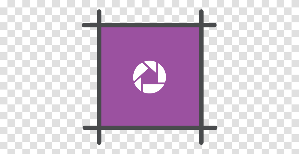 Picasa Logo Icon Of Colored Outline Telegram Icon Purple, White Board, Text, Symbol, Fence Transparent Png