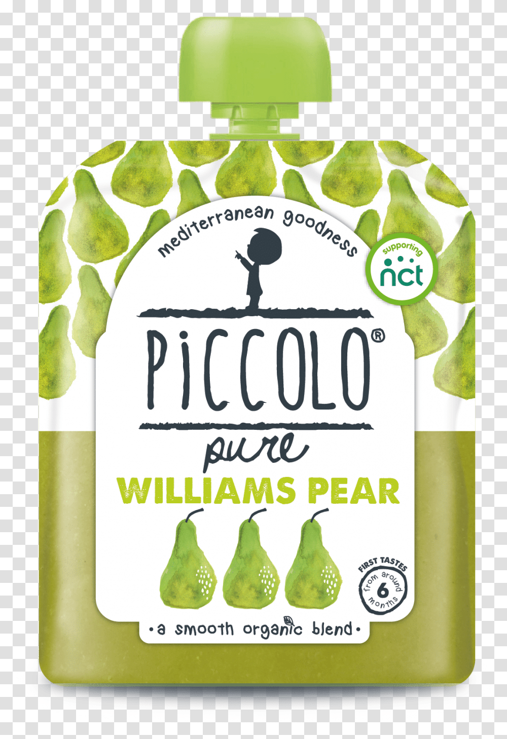 Piccolo Ella's Kitchen Spinach Apple Swede, Plant, Pear, Fruit, Food Transparent Png