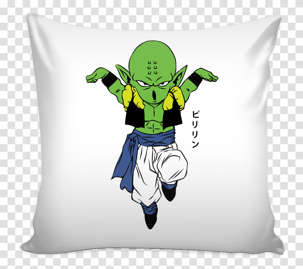 Piccolo Fusion With Krillin Prilin Anime Body Pillow, Cushion, Person, Human, Sleeve Transparent Png