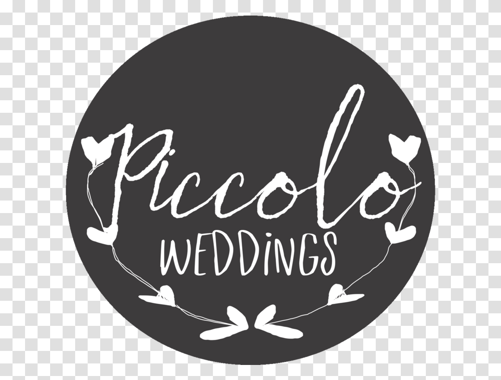 Piccolo Weddings, Text, Handwriting, Label, Calligraphy Transparent Png