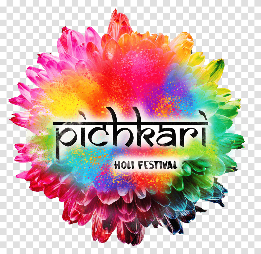 Pichkari Holi Holi Events In Surat 2019, Dye, Pattern Transparent Png