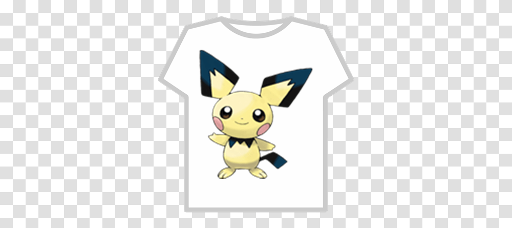Pichu Pokemon Pichu, Clothing, Apparel, T-Shirt, Sleeve Transparent Png