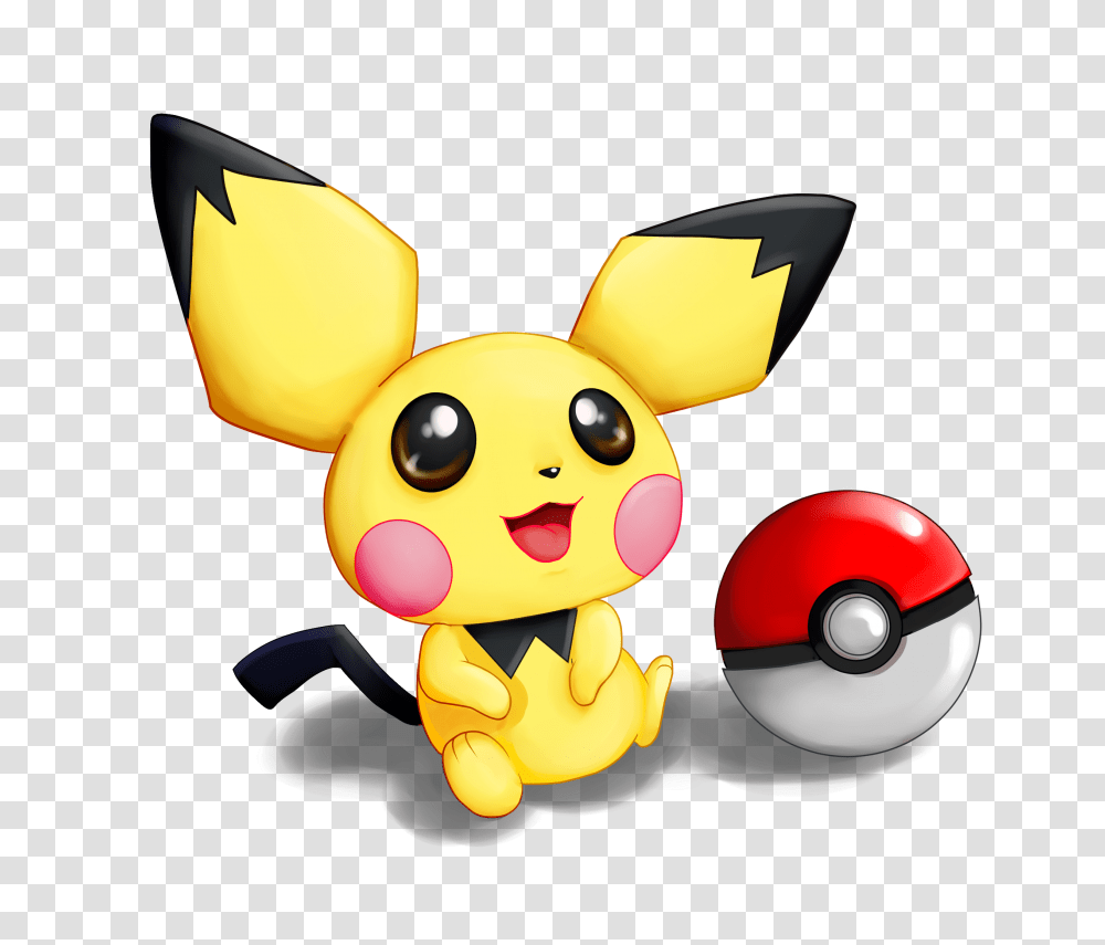 Pichu Shinesparkers, Toy, Pac Man Transparent Png