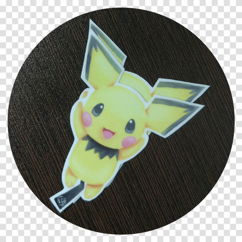 Pichu Stickers Sold By Vulpysden Cartoon, Toy, Rubber Eraser Transparent Png