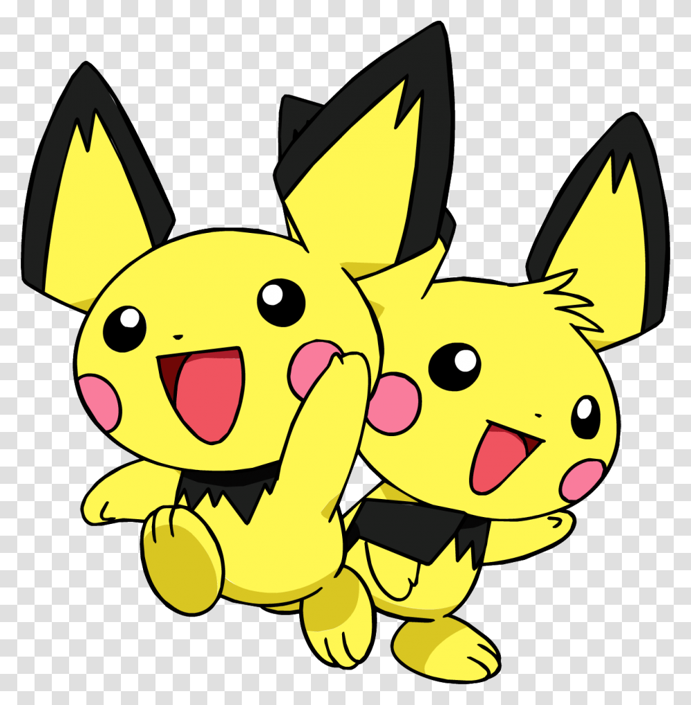 Pichu Wallpaper Plusle And Minun And Pichu, Plush, Toy Transparent Png