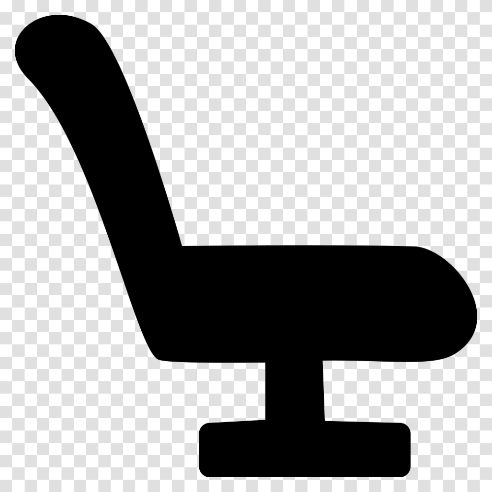 Pick Seat Chair Icon Svg, Furniture, Hammer, Tool, Silhouette Transparent Png